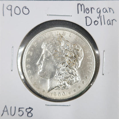 1900 Morgan Dollar AU58 7588.58-C — Obverse
