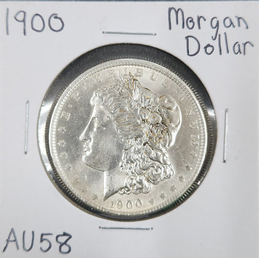 1900 Morgan Dollar AU58 7588.58-C — Obverse