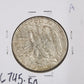 1943 Walking Liberty Half AU-50 — Reverse