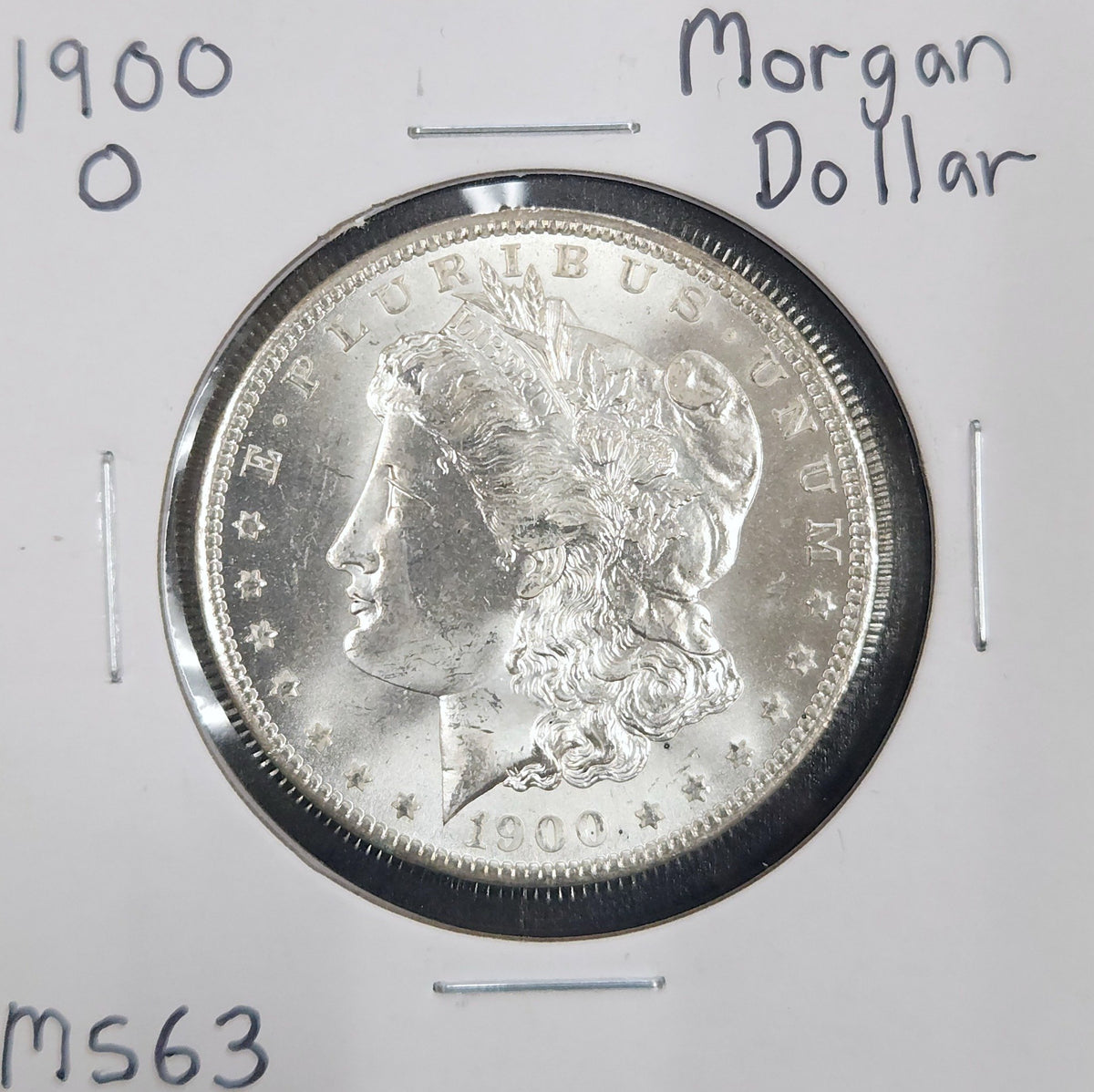 1900-O Morgan Silver Dollar MS-63 7641.63-B — Obverse