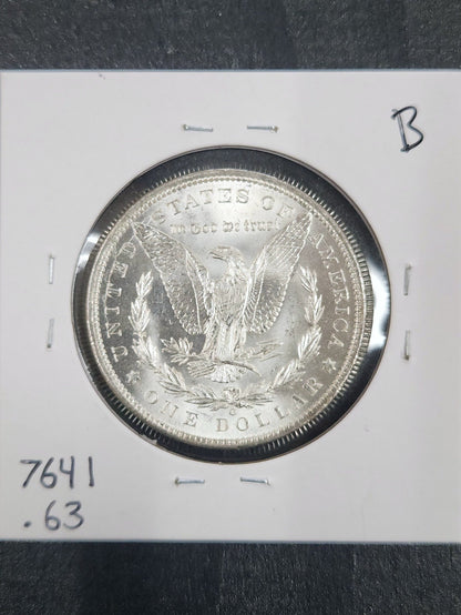 1900-O Morgan Silver Dollar MS-63 7641.63-B — Reverse
