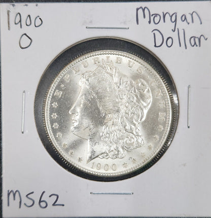 1900-O Morgan Silver Dollar MS62 7641.62-A — Obverse