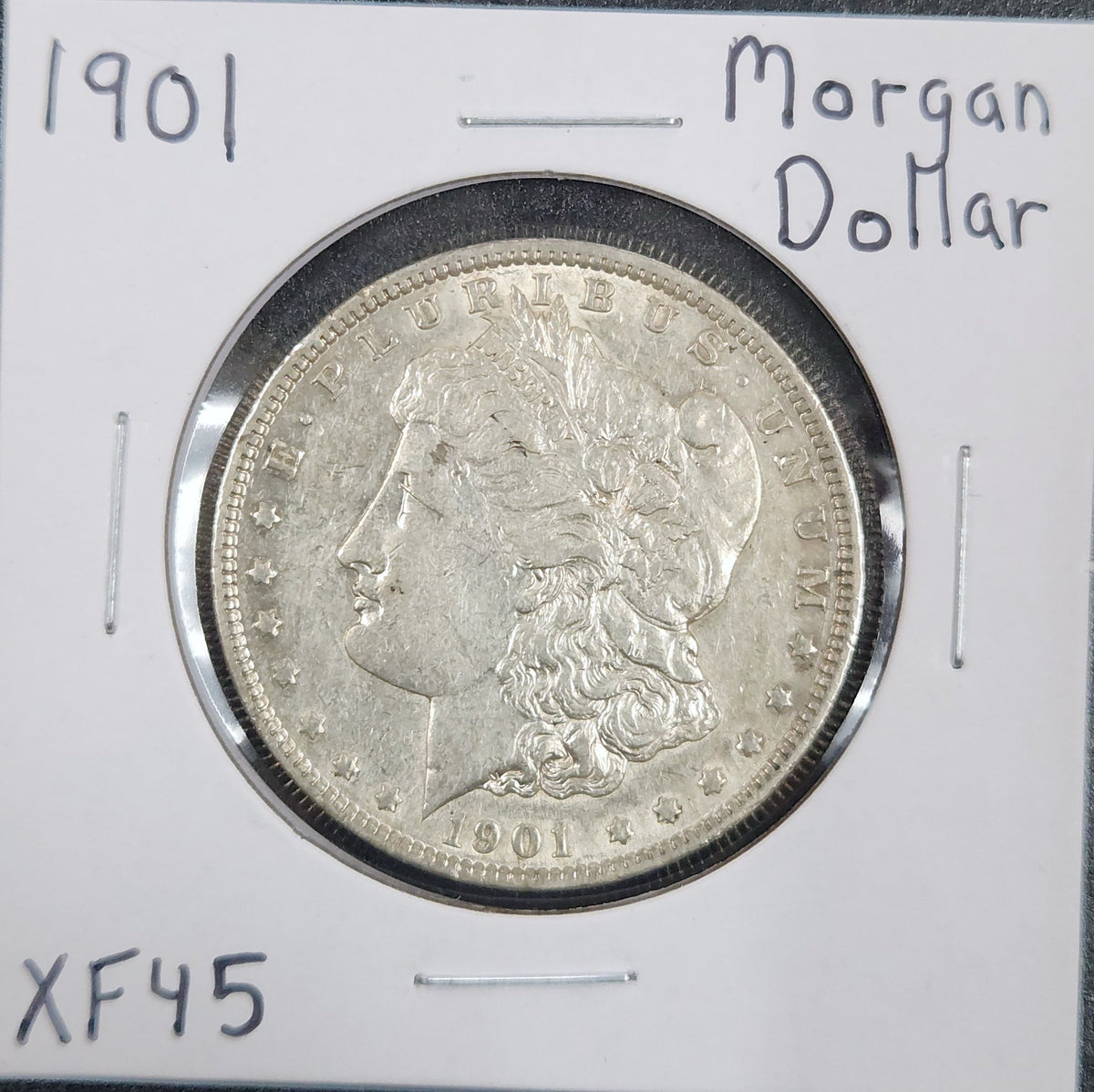 1901 Morgan Dollar XF45 7590.45-A — Obverse