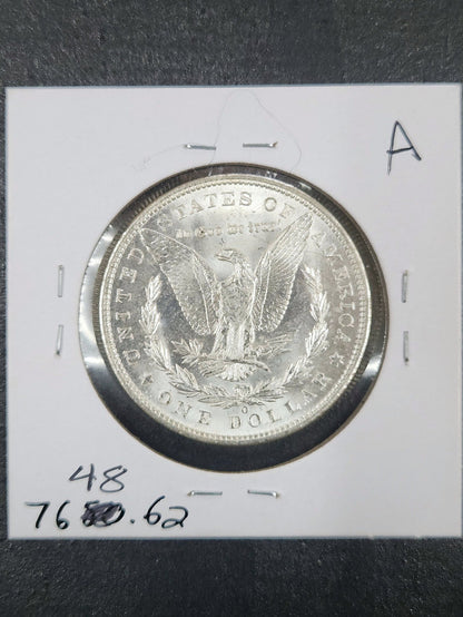 1901-O Morgan Dollar MS62 7648.62-A — Reverse