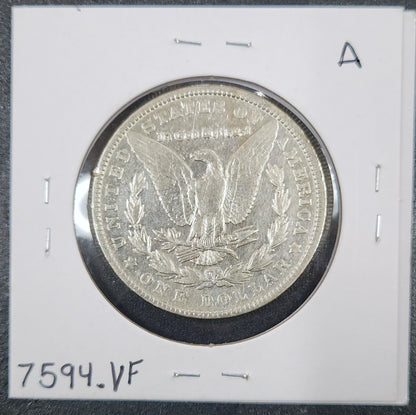 1902 Morgan Dollar VF Details 7594.VF-A — Reverse
