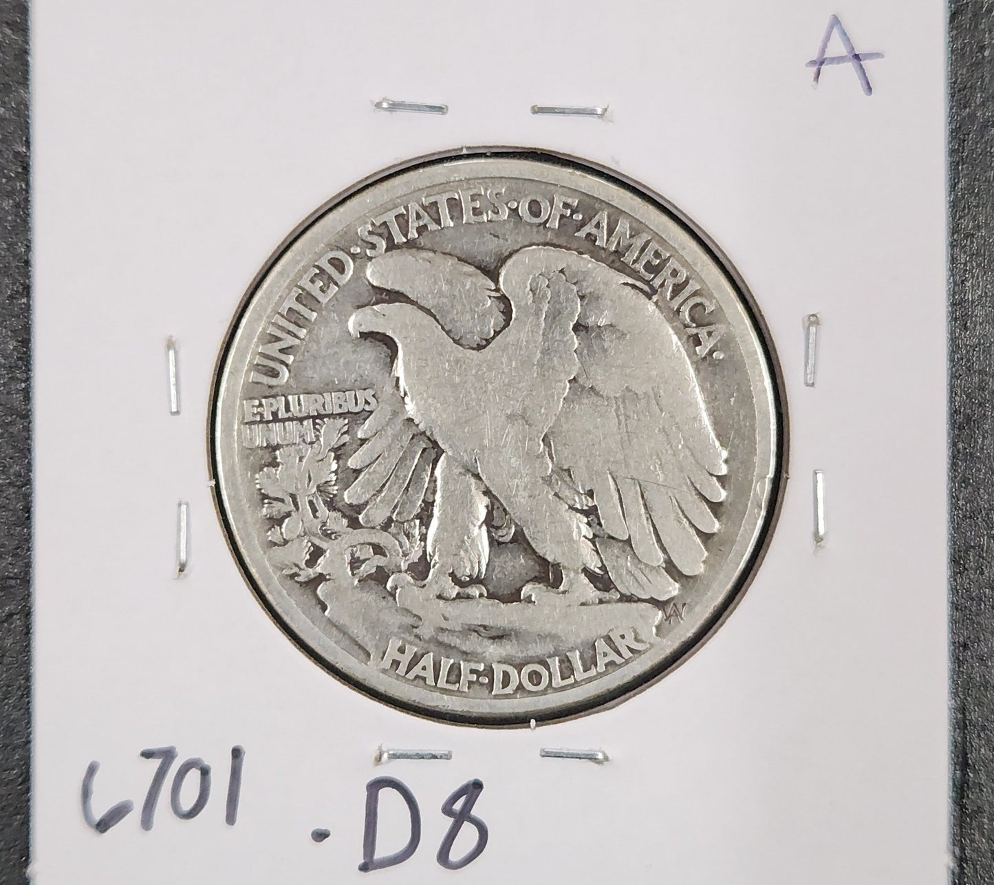 1919 Walking Liberty Half  VG — Reverse