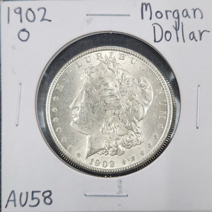 1902-O Morgan Dollar AU58 7652.58-A — Obverse