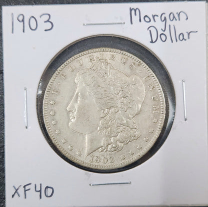1903 Morgan Dollar XF40 7596.40-A — Obverse