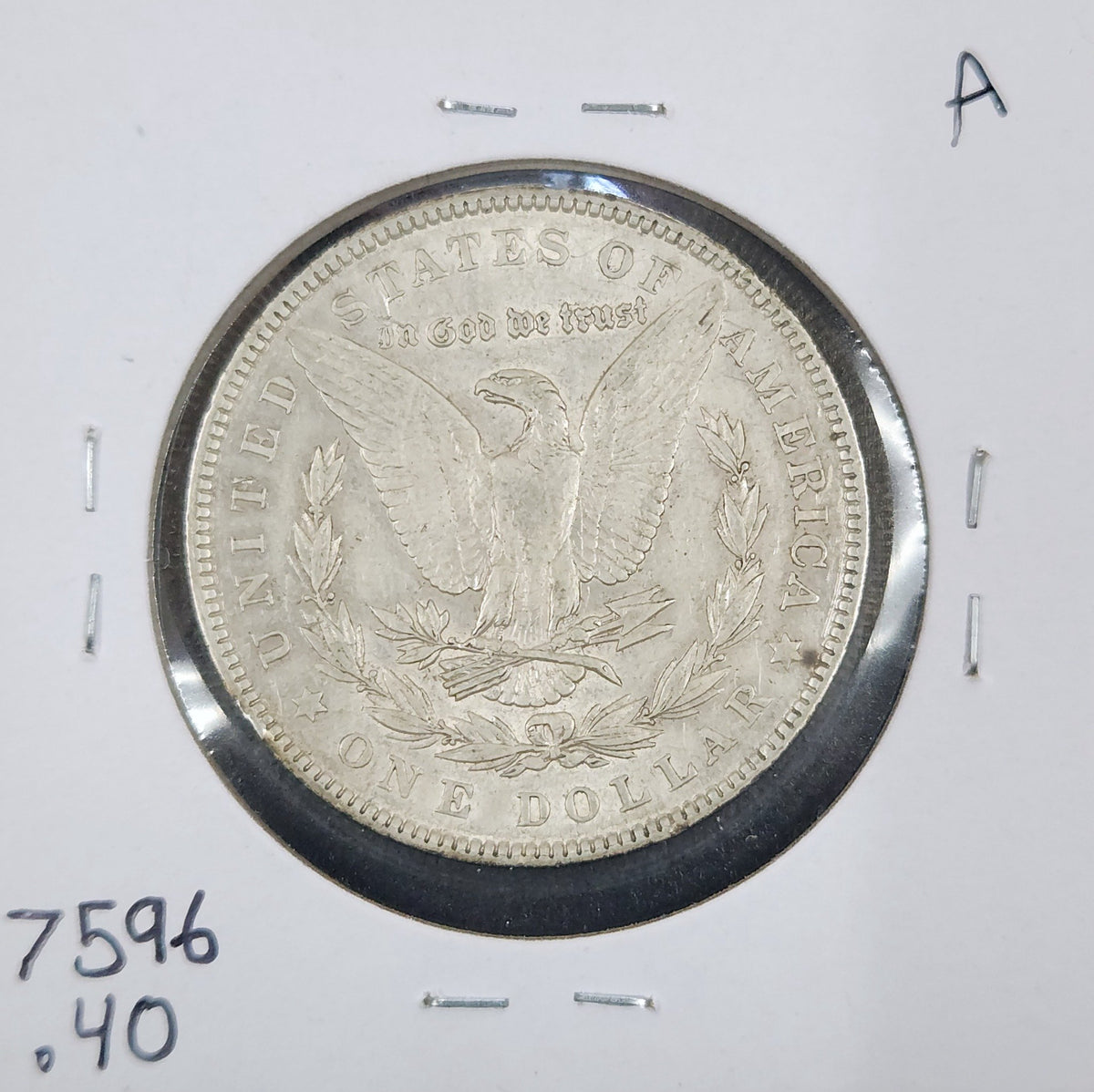 1903 Morgan Dollar XF40 7596.40-A — Reverse