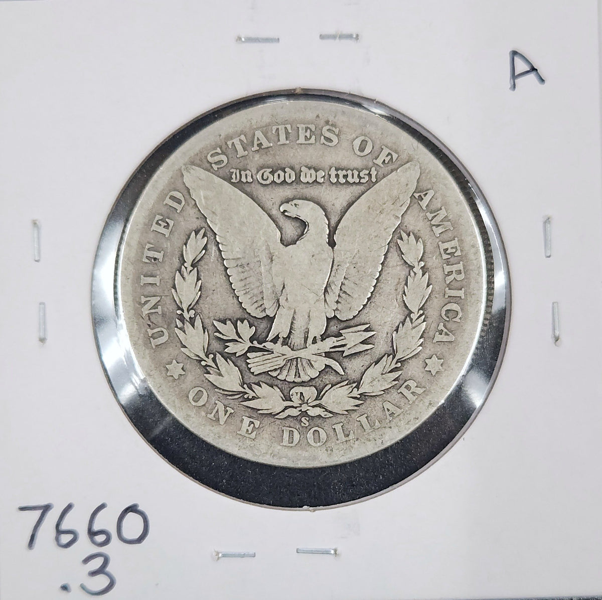 1903-S Morgan Dollar AG3 7660.3-A — Reverse