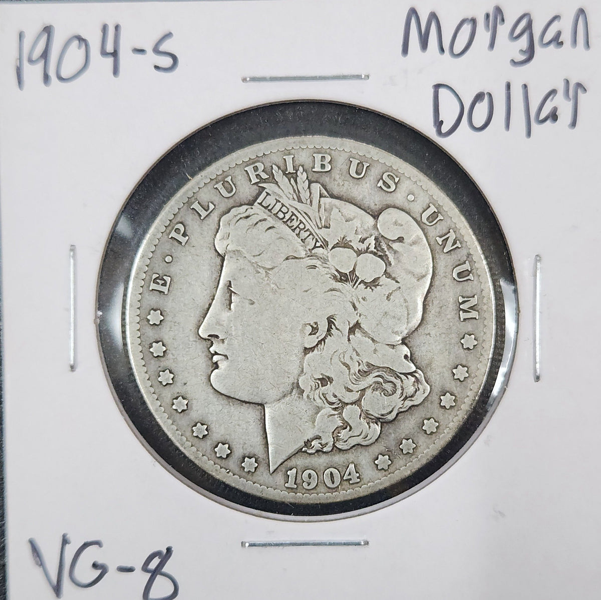 1904-S Morgan Dollar VG-8 7666.8-A — Obverse