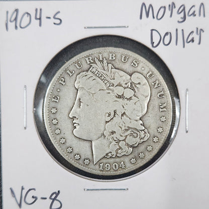 1904-S Morgan Dollar VG-8 7666.8-A — Obverse