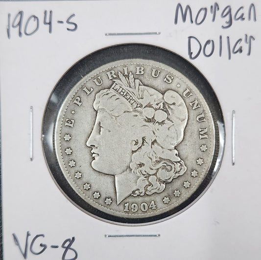 1904-S Morgan Dollar VG-8 7666.8-A — Obverse