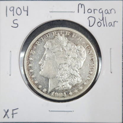 1904-S Morgan Dollar XF 7666.D40-A — Obverse