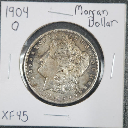 1904-O Morgan Dollar XF45 7664.45-A — Obverse