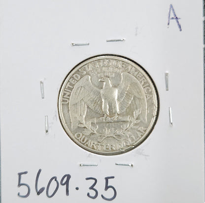 1932 Washington Quarter VF-35 — Reverse
