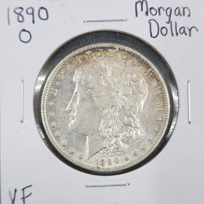 1890-O Morgan Dollar VF 7564.VF-A — Obverse