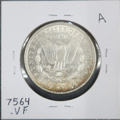 1890-O Morgan Dollar VF 7564.VF-A — Reverse