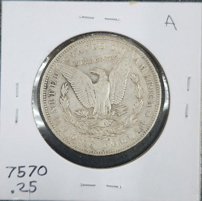 1891-O Morgan Dollar VF25 7570.25-A — Reverse