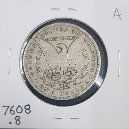1892-S Morgan Dollar VG8 7608.8-A — Reverse