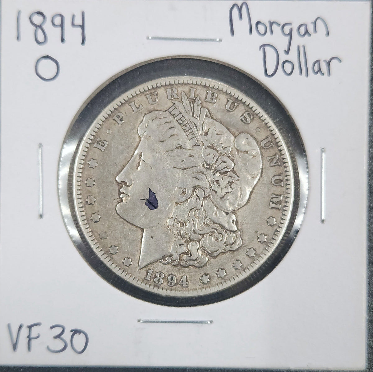 1894-O Morgan Dollar VF30 7616.30-A — Obverse