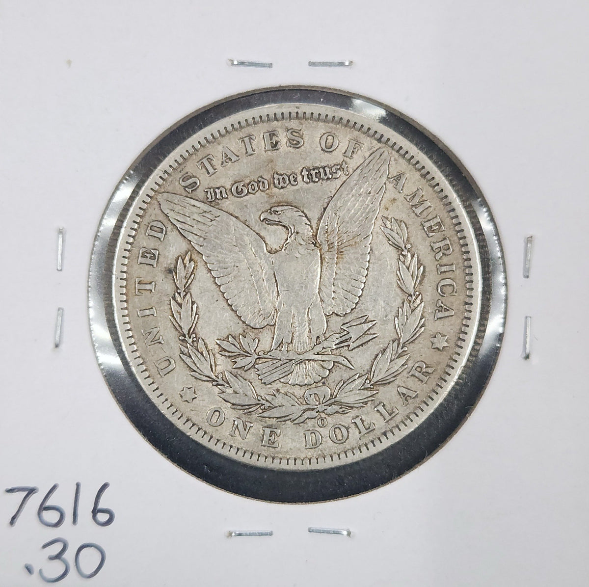 1894-O Morgan Dollar VF30 7616.30-A — Reverse