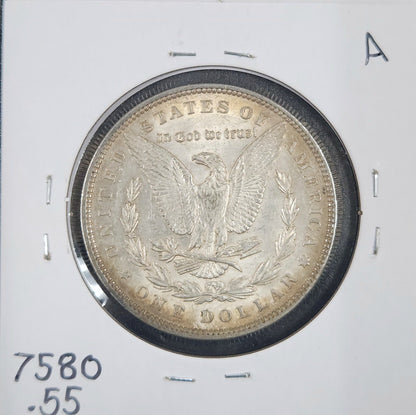 1896 Morgan Dollar AU55 7580.55-A — Reverse