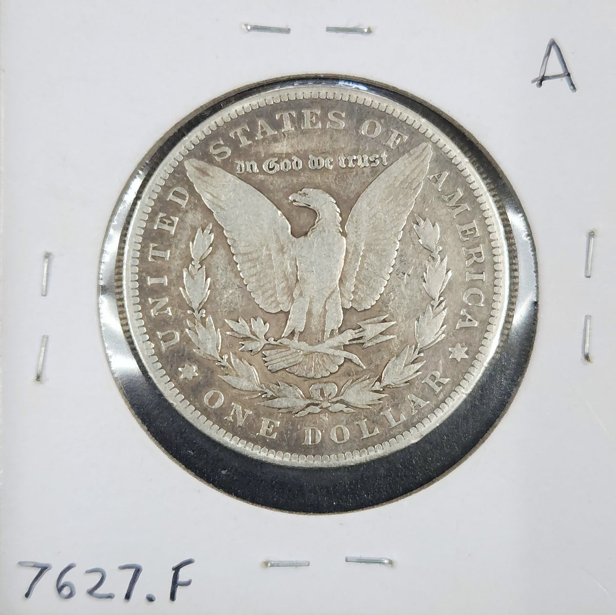 1896-S Morgan Dollar – Fine Details 7627.F-A — Reverse