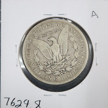 1896-O Morgan Dollar VG-8 7624.8-A — Reverse