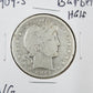 1909-S Barber Half VG — Obverse