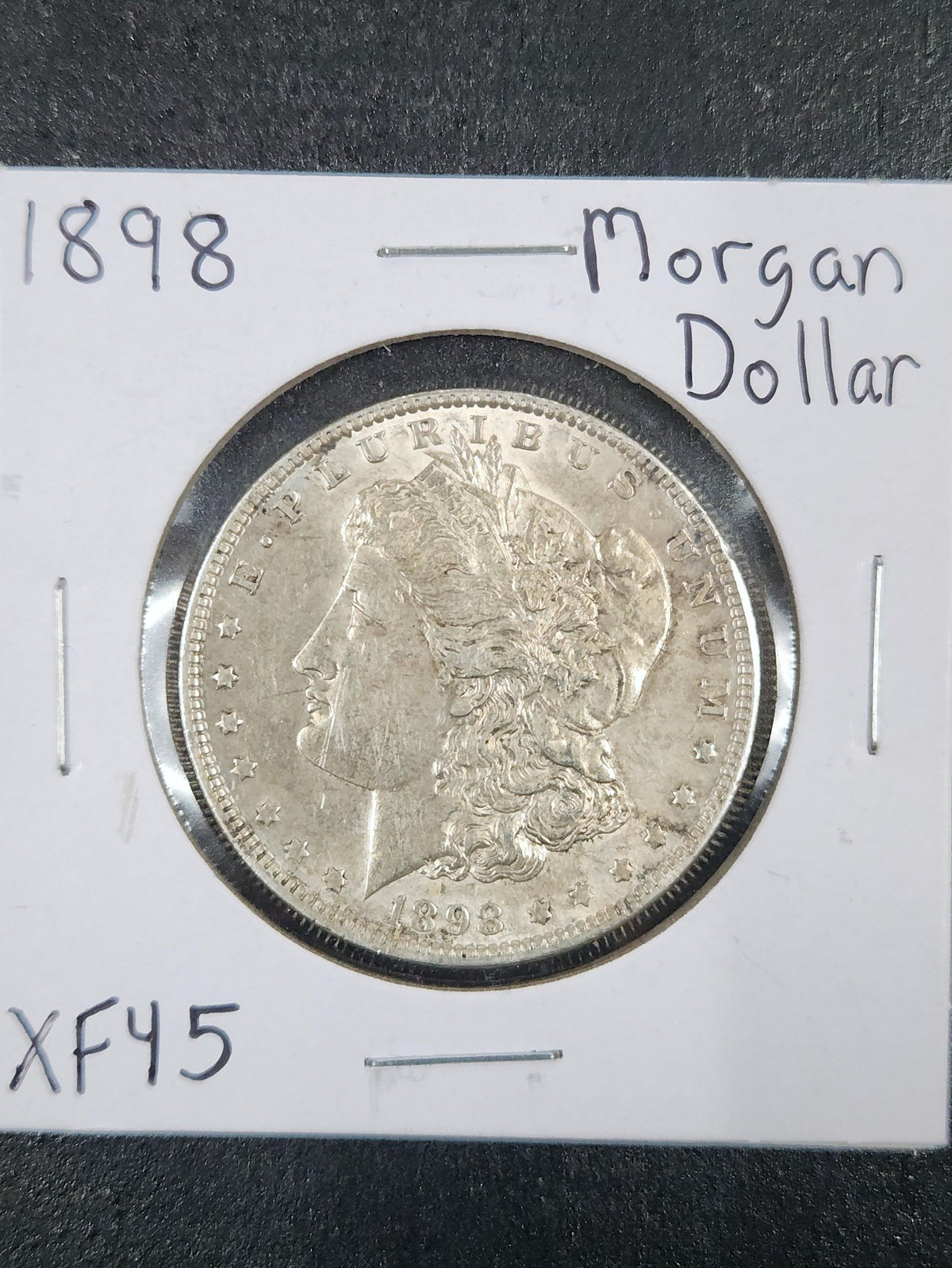 1898 Morgan Dollar XF45 7584.45-A — Obverse