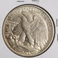 1942 Walking Liberty Half AU-55 — Reverse