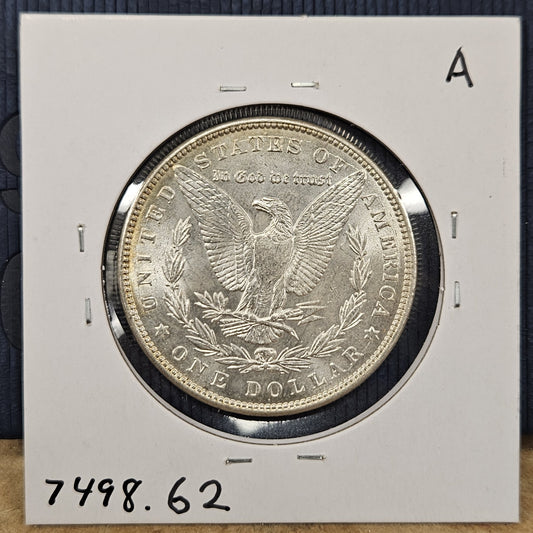 1887 Morgan Silver Dollar MS62 7498.62-A — Reverse
