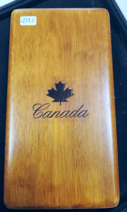 Canada Horse Silver 99.99% 28grams With Collectable Postage QPEW — Edge