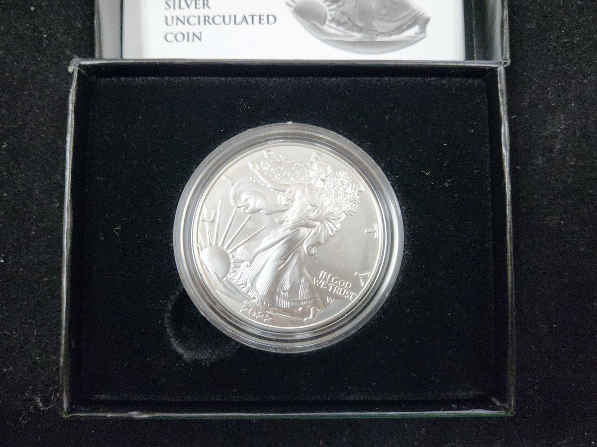2022 American Silver Eagle $1 — Silver Uncirculated Coin 213174.OGP-A — Obverse