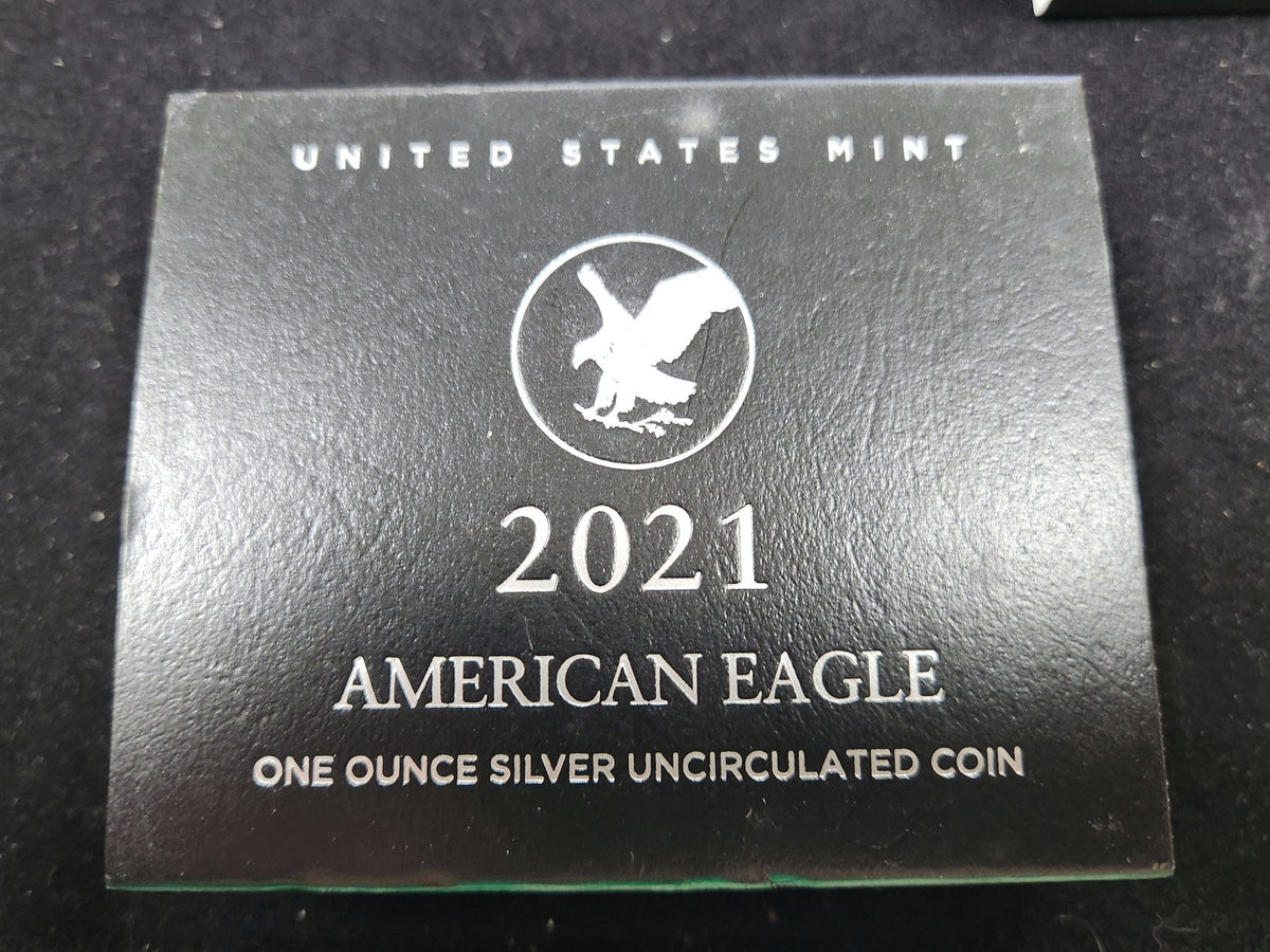 2021 American Silver Eagle $1 1 Oz Fine Silver 85060.OGP-A — Edge