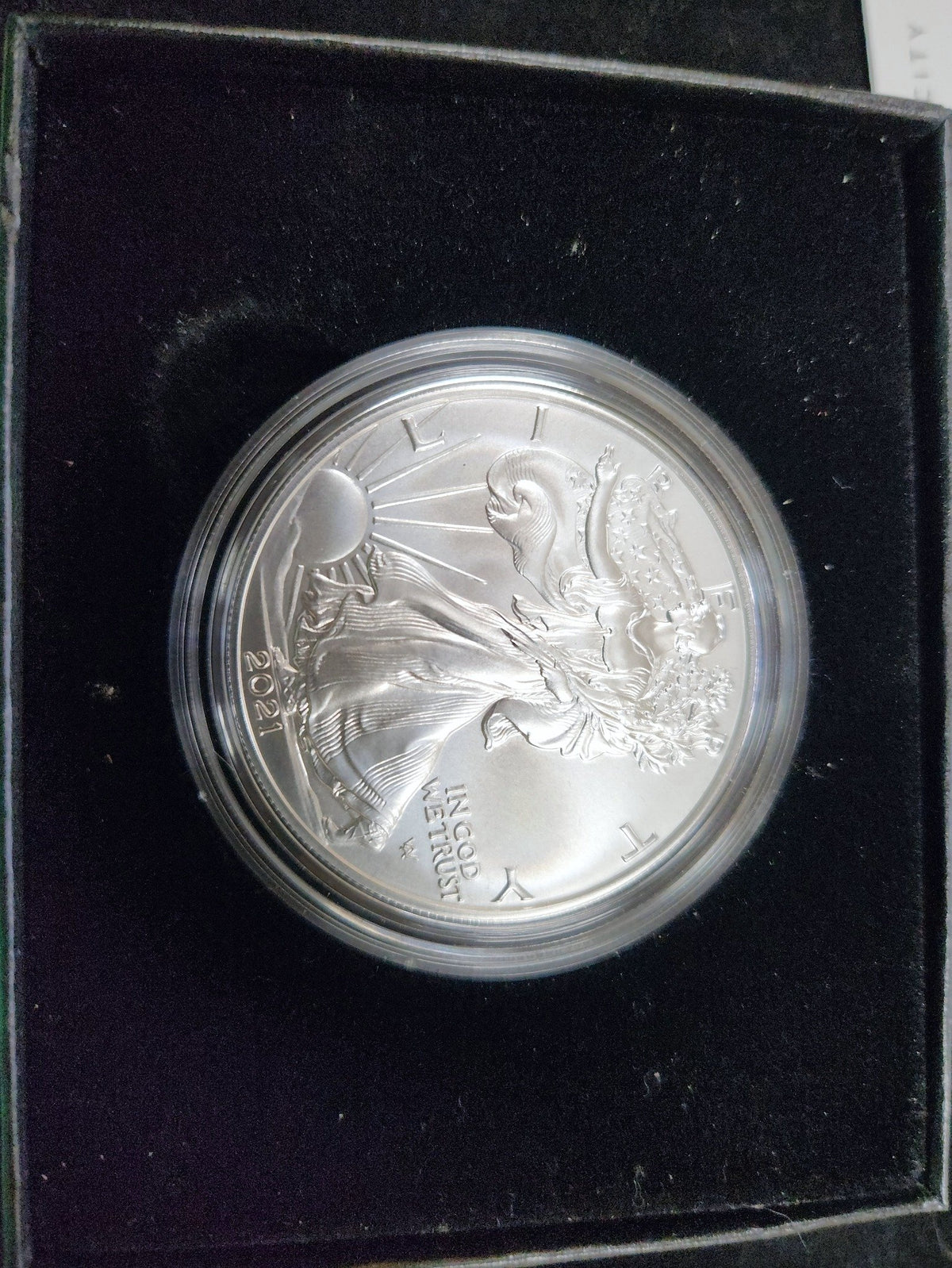 2021 American Silver Eagle $1 1 Oz Fine Silver 85060.OGP-A — Obverse