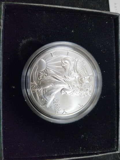 2021 American Silver Eagle $1 1 Oz Fine Silver 85060.OGP-A — Obverse