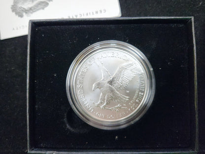 2021 American Silver Eagle $1 1 Oz Fine Silver 85060.OGP-A — Reverse