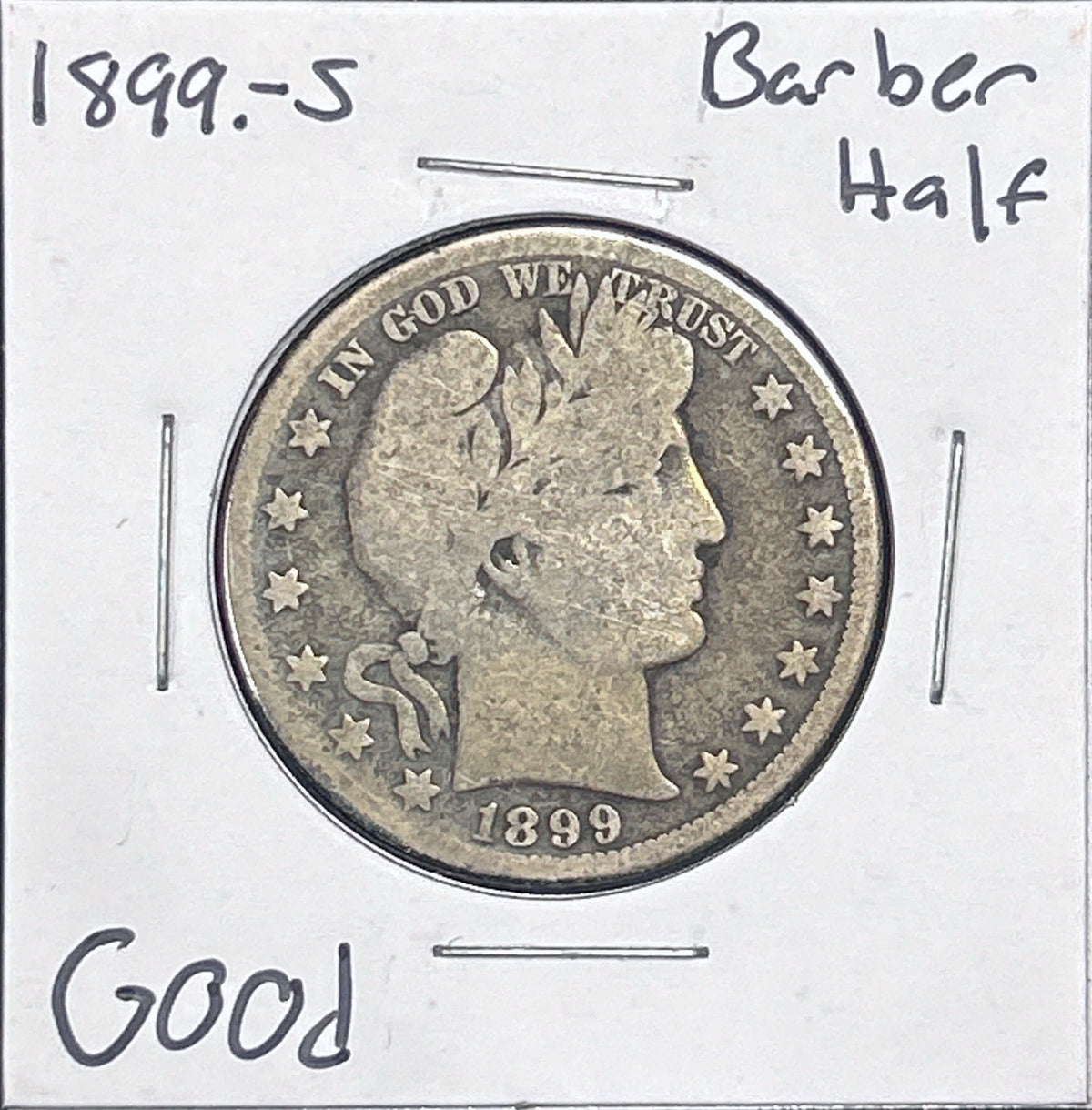 1899-S Barber Half Dollar 6593.D6-A — Obverse