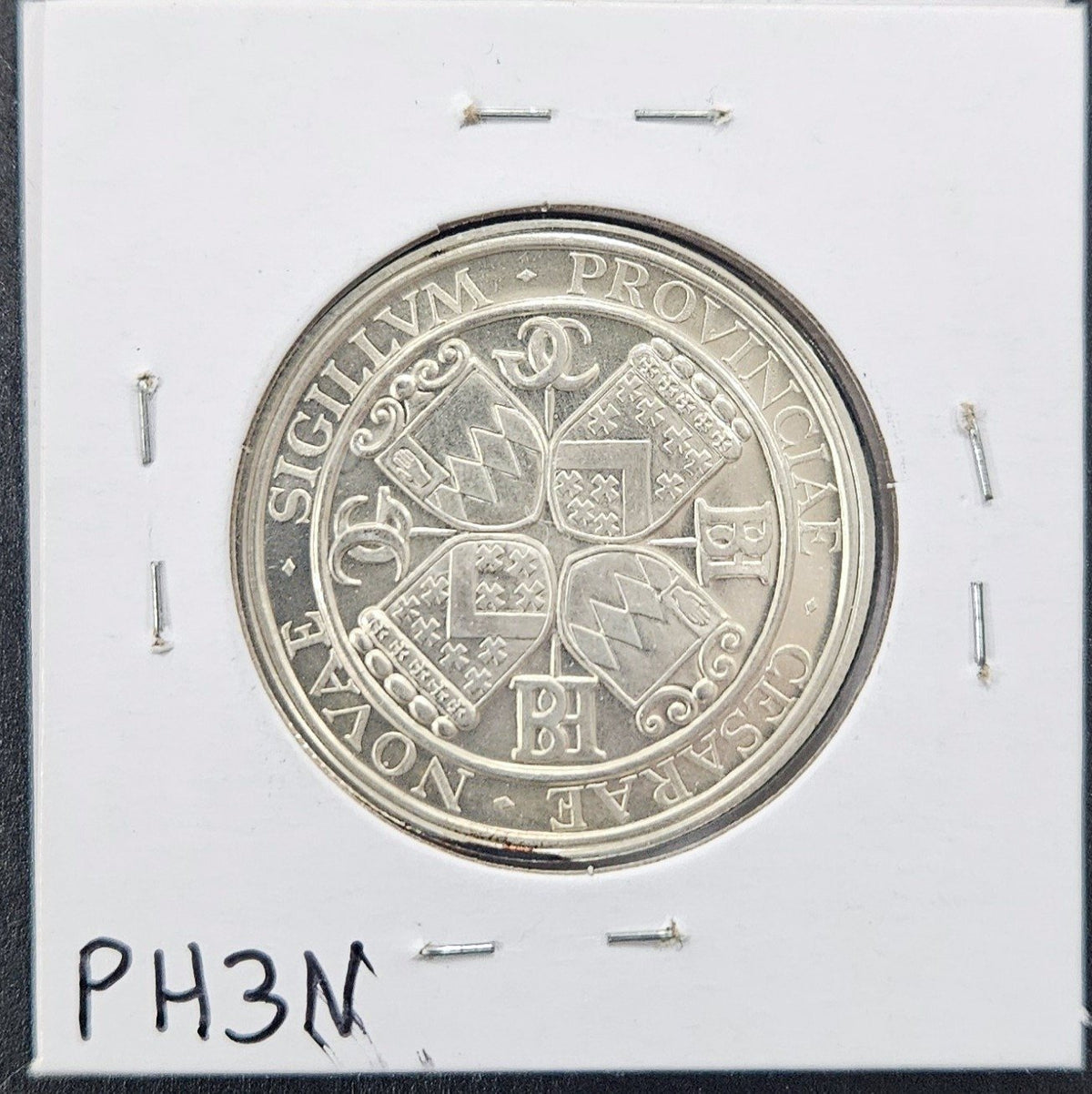 1964 New Jersey Tercentenary Medal.925 Sterling Silver 16.5 Grams PH3N — Reverse