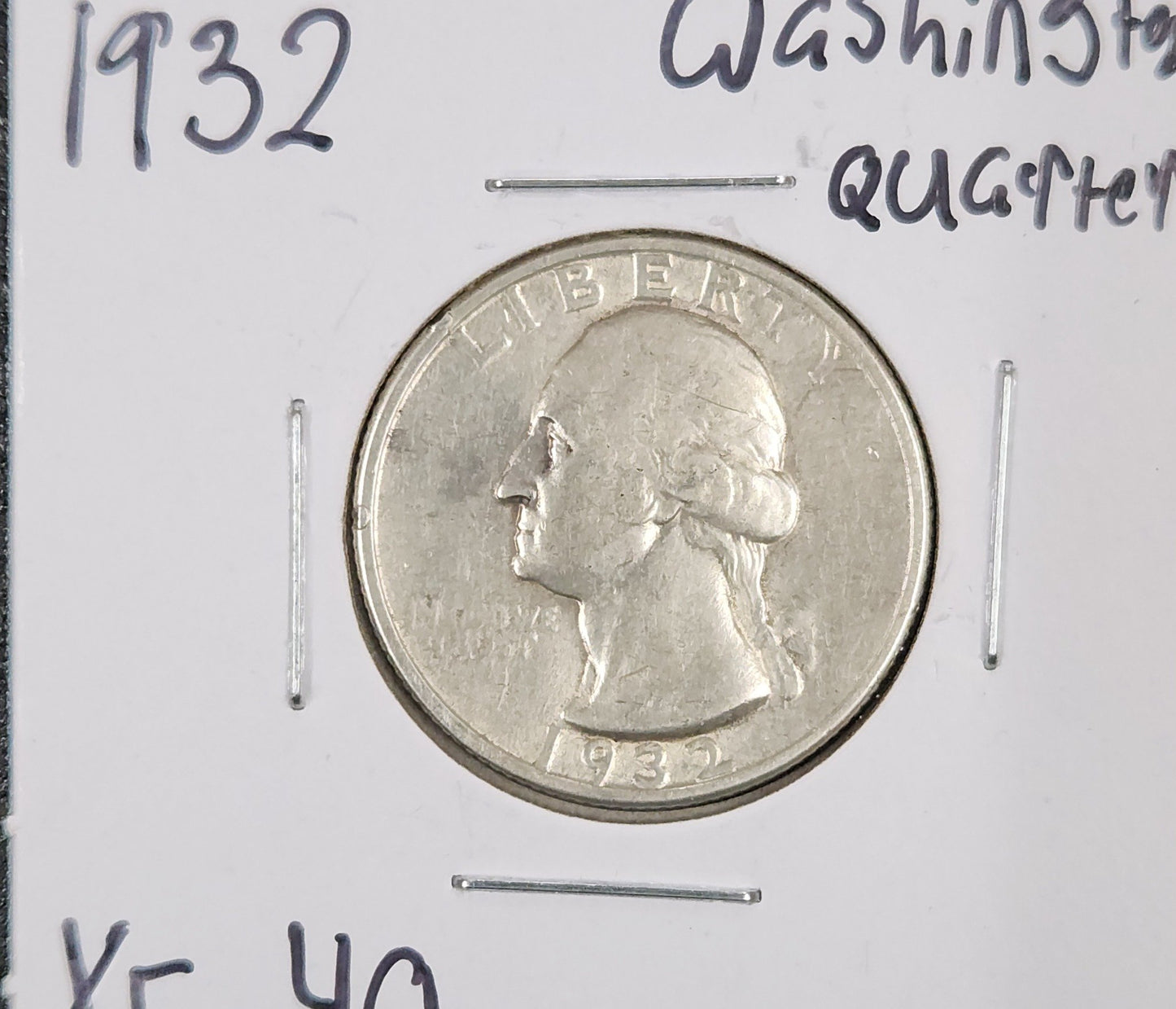 1932 Washington Quarter XF-40 — Obverse