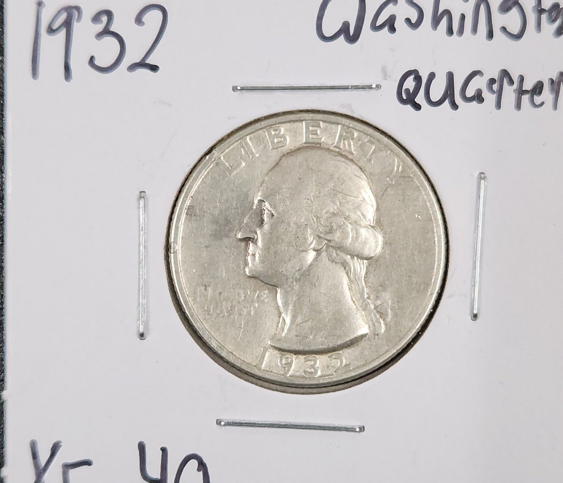 1932 Washington Quarter XF-40 — Obverse