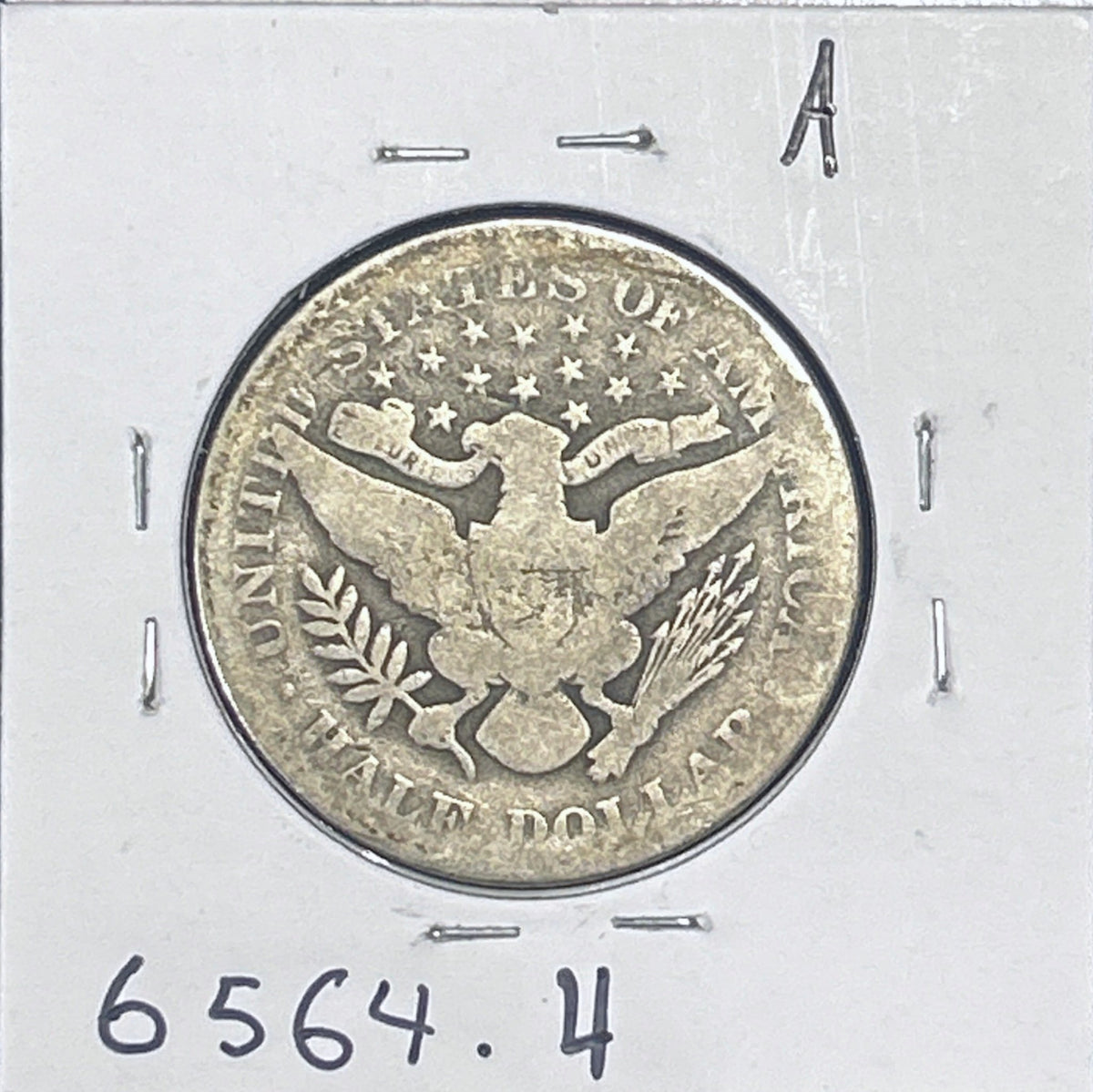 1903 Barber Half Dollar G-4 6564.4-A — Reverse