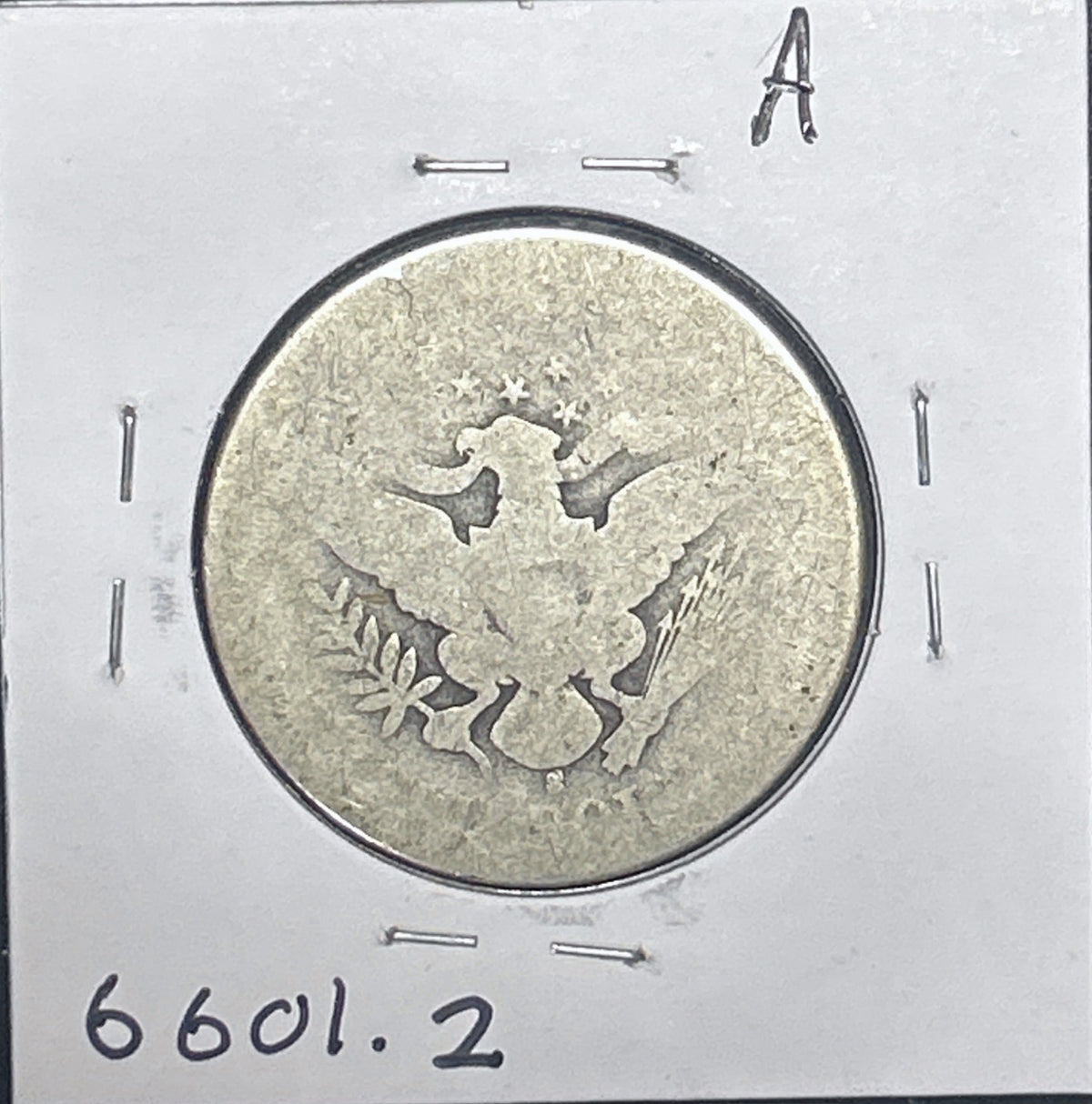 1903-S Barber Half Dollar 6601.2-A — Reverse
