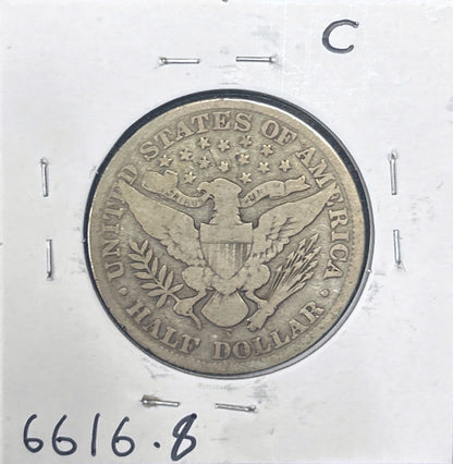 1909-S Barber Half Dollar VG-8 6616.8-C — Reverse