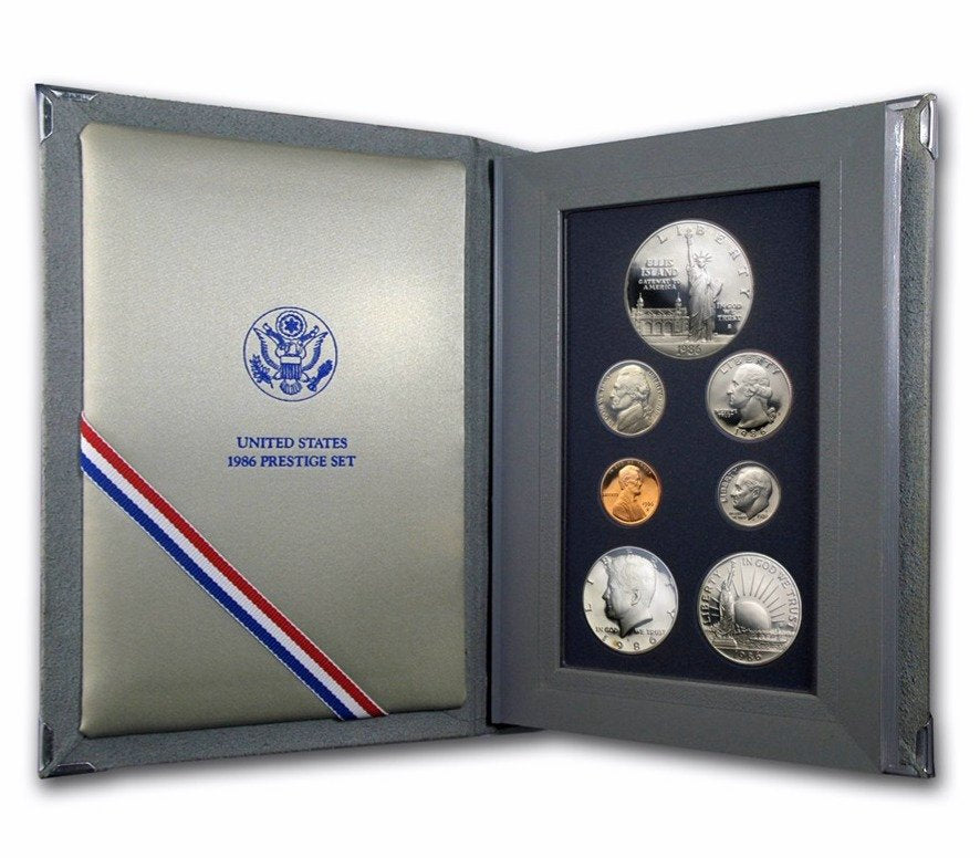 1986-S United States Prestige Proof Set (7 Coins) 11005.OGP-A — Obverse