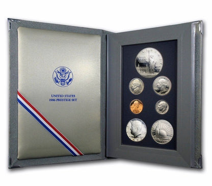 1986-S United States Prestige Proof Set (7 Coins) 11005.OGP-A — Obverse