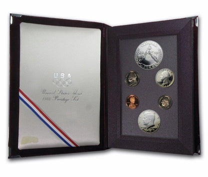 1988-S Prestige Proof Set (6 Coins) OGP 11009.OGP — Obverse