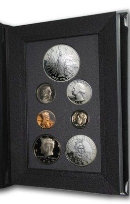 1989-S U.S. Mint Prestige Proof Set (7 Coins) OGP 11011.OGP — Reverse